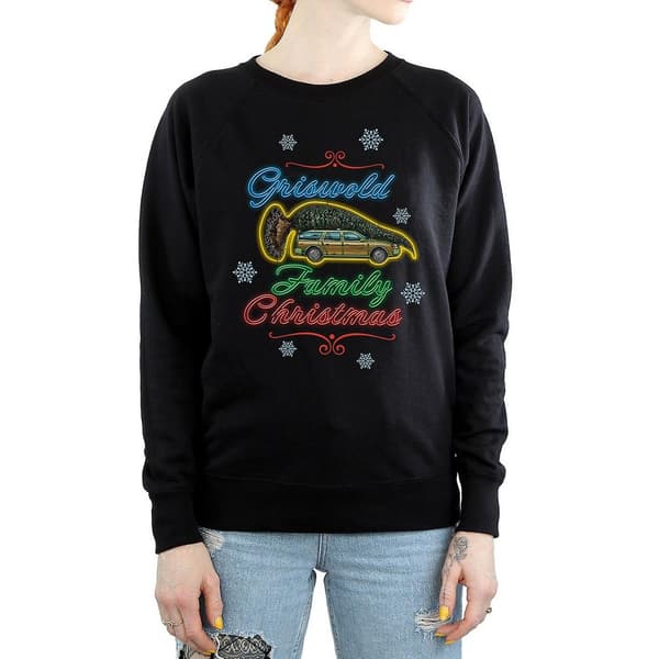 National Lampoon´s Christmas Vacation Womens/Ladies Griswold Family Christmas Sweatshirt