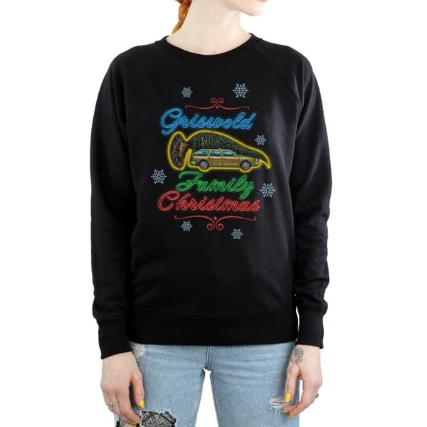 National Lampoon´s Christmas Vacation Womens/Ladies Griswold Family Christmas Sweatshirt