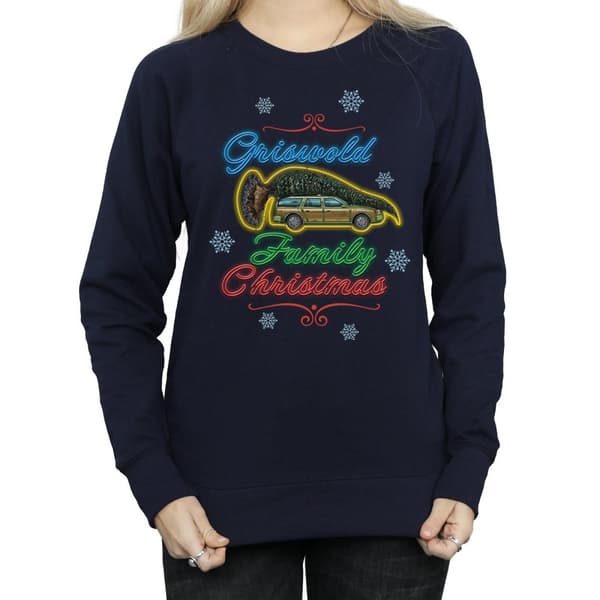 National Lampoon´s Christmas Vacation Womens/Ladies Griswold Family Christmas Sweatshirt