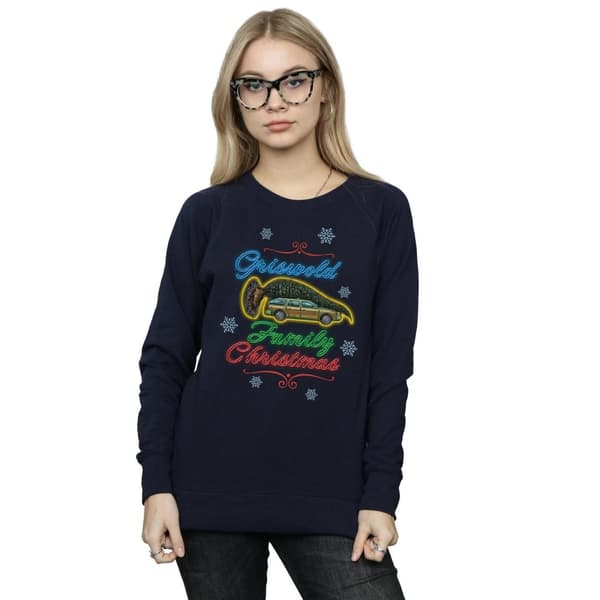 National Lampoon´s Christmas Vacation Womens/Ladies Griswold Family Christmas Sweatshirt