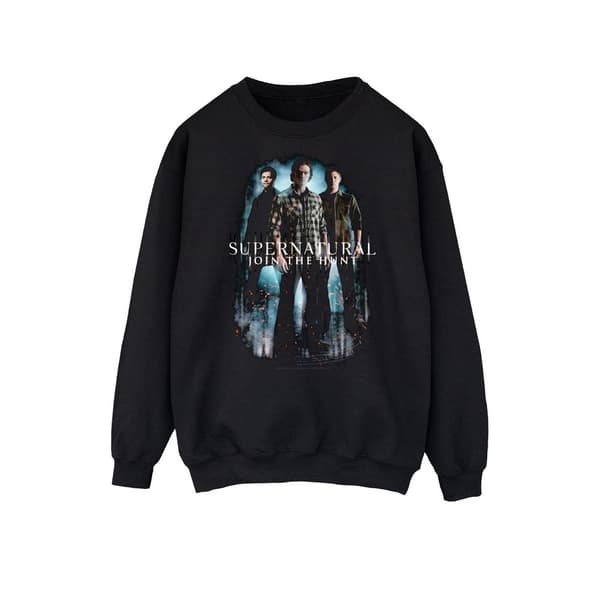 Supernatural Sweatshirt - Castiel Group - dam/dam