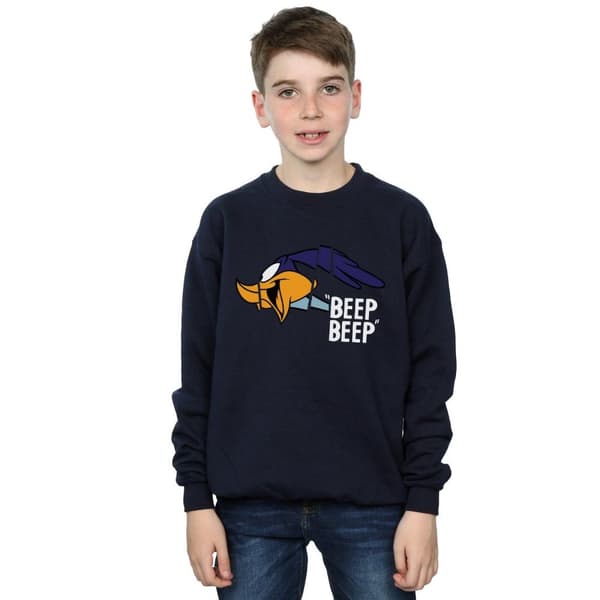 Looney Tunes Boys Beep Beep Road Runner Cotton Sweatshirt