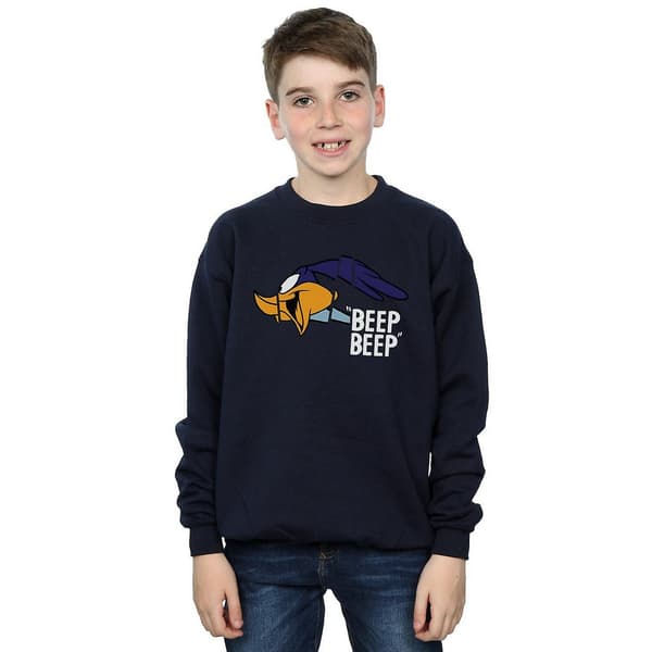 Looney Tunes Boys Beep Beep Road Runner Cotton Sweatshirt