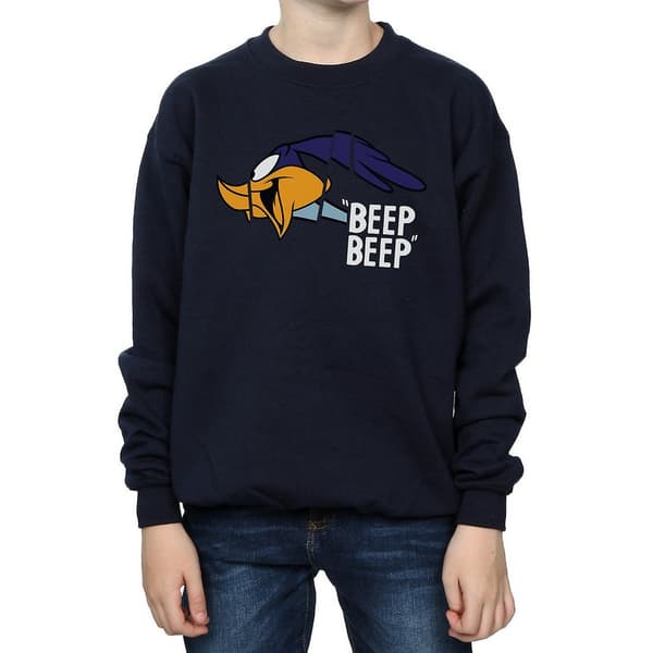 Looney Tunes Boys Beep Beep Road Runner Cotton Sweatshirt