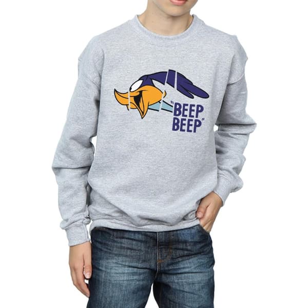 Looney Tunes Boys Beep Beep Road Runner Cotton Sweatshirt