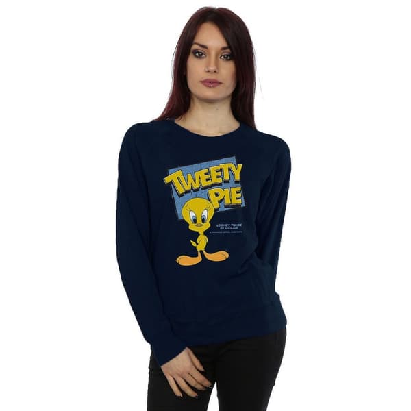 Looney Tunes Womens/Ladies Classic Tweety Cotton Sweatshirt
