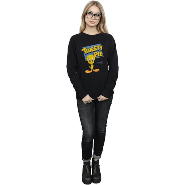 Looney Tunes Womens/Ladies Classic Tweety Cotton Sweatshirt