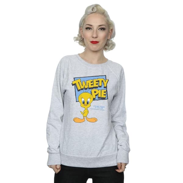 Looney Tunes Womens/Ladies Classic Tweety Cotton Sweatshirt