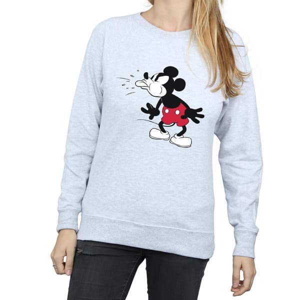 Disney Sweatshirt med Musse Piggs tunga - dam/dam