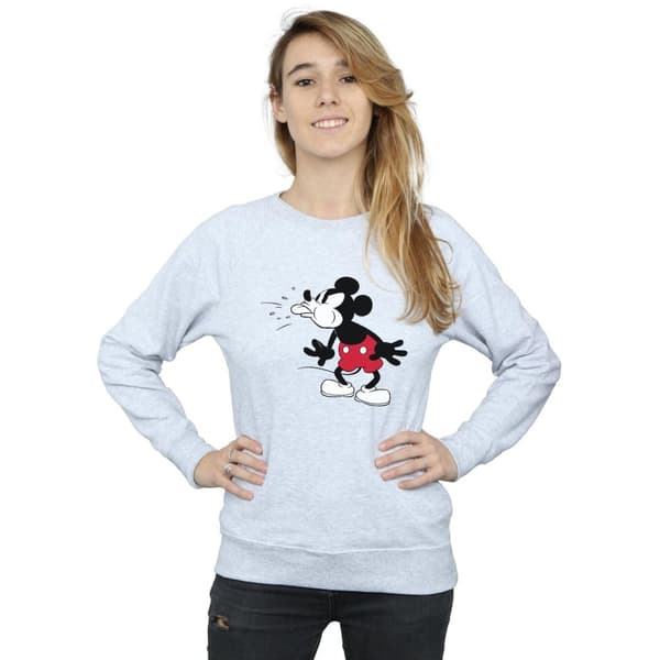 Disney Sweatshirt med Musse Piggs tunga - dam/dam