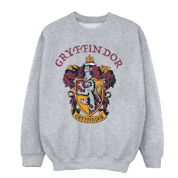 Harry Potter Boys Gryffindor Cotton Sweatshirt