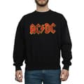 Miniatyrbilde 5 av 5: AC/DC Mens Distressed Logo Cotton Sweatshirt