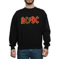 Miniatyrbilde 1 av 5: AC/DC Mens Distressed Logo Cotton Sweatshirt