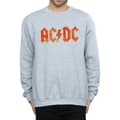 Miniatyrbilde 3 av 5: AC/DC Mens Distressed Logo Cotton Sweatshirt