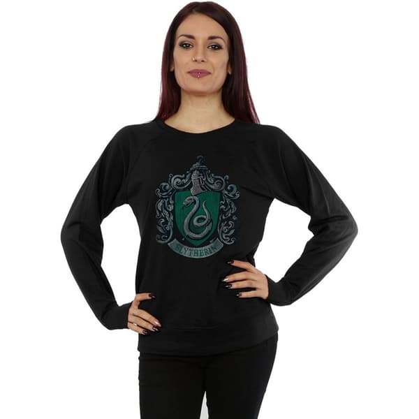 Harry Potter Slytherin-tröja i bomull för damer/damer