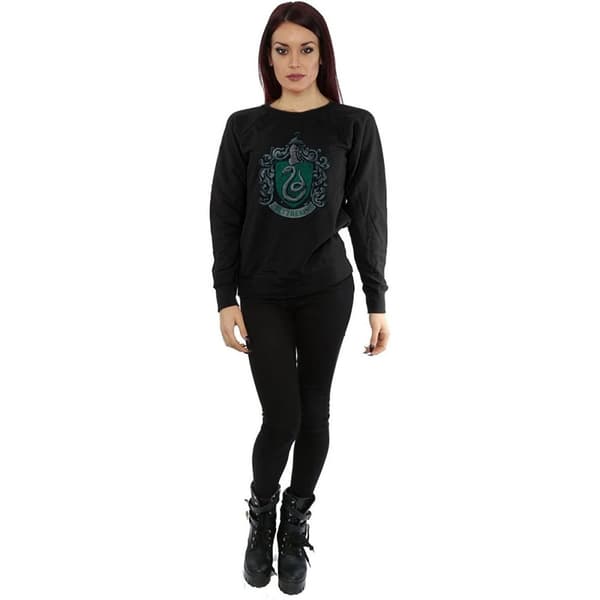 Harry Potter Slytherin-tröja i bomull för damer/damer