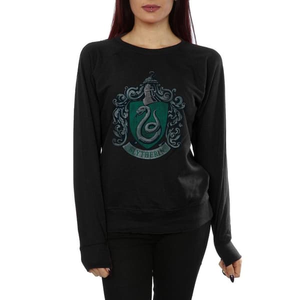 Harry Potter Slytherin-tröja i bomull för damer/damer