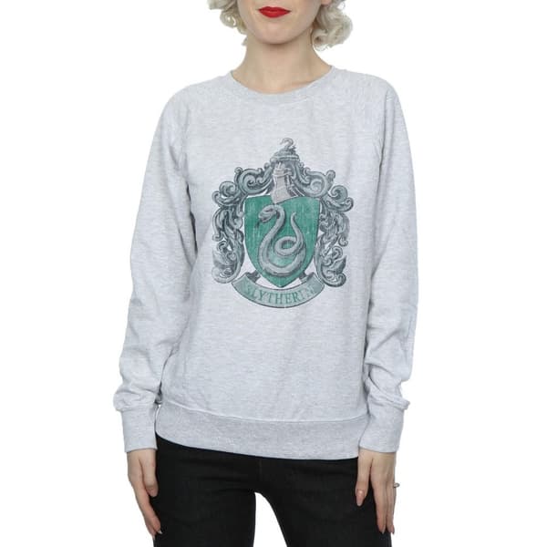 Harry Potter Slytherin-tröja i bomull för damer/damer