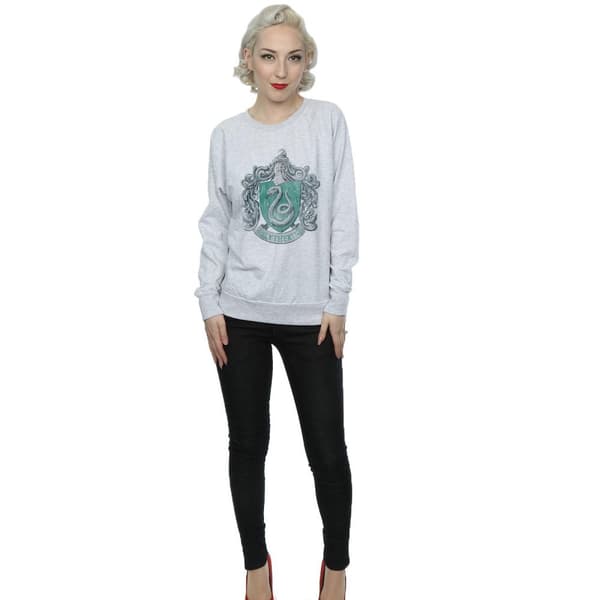 Harry Potter Slytherin-tröja i bomull för damer/damer