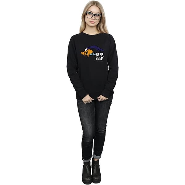 Looney Tunes Womens/Ladies Beep Beep Road Runner Cotton Sweatshirt