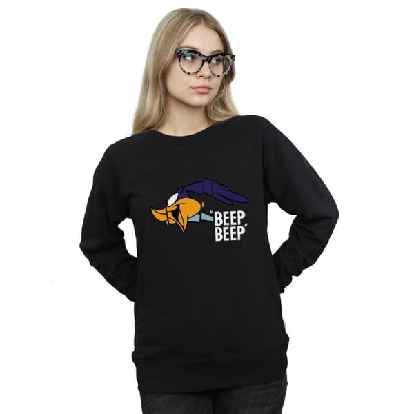 Looney Tunes Womens/Ladies Beep Beep Road Runner Cotton Sweatshirt