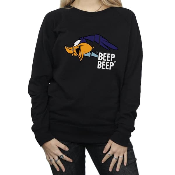 Looney Tunes Womens/Ladies Beep Beep Road Runner Cotton Sweatshirt