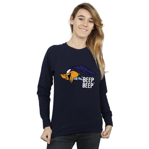 Looney Tunes Womens/Ladies Beep Beep Road Runner Cotton Sweatshirt