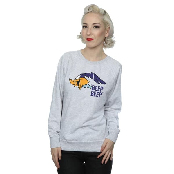 Looney Tunes Womens/Ladies Beep Beep Road Runner Cotton Sweatshirt