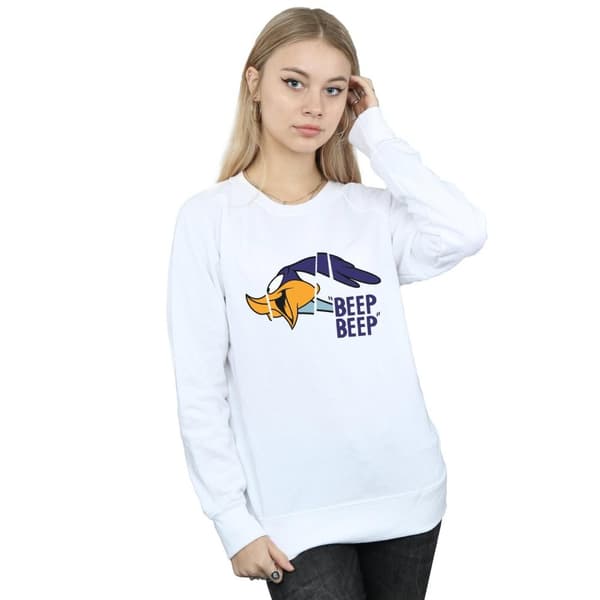 Looney Tunes Womens/Ladies Beep Beep Road Runner Cotton Sweatshirt