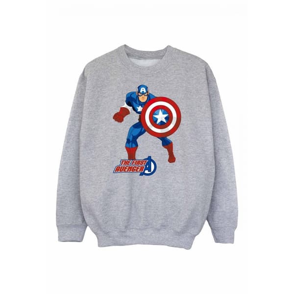 Captain America Boys The First Avenger Sweatshirt