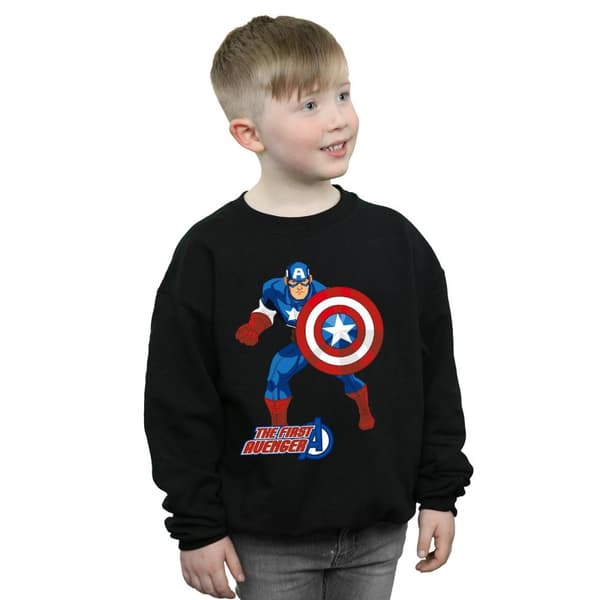Captain America Boys The First Avenger Sweatshirt