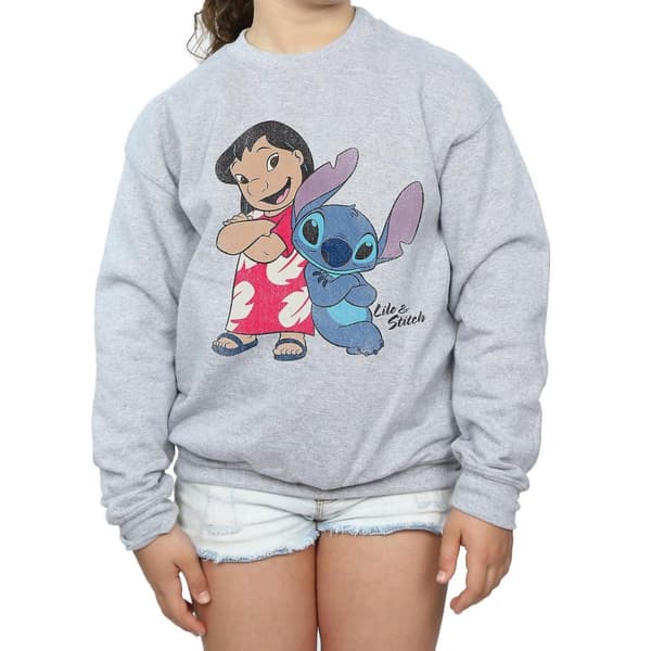 Lilo & Stitch Klassisk sweatshirt för flickor