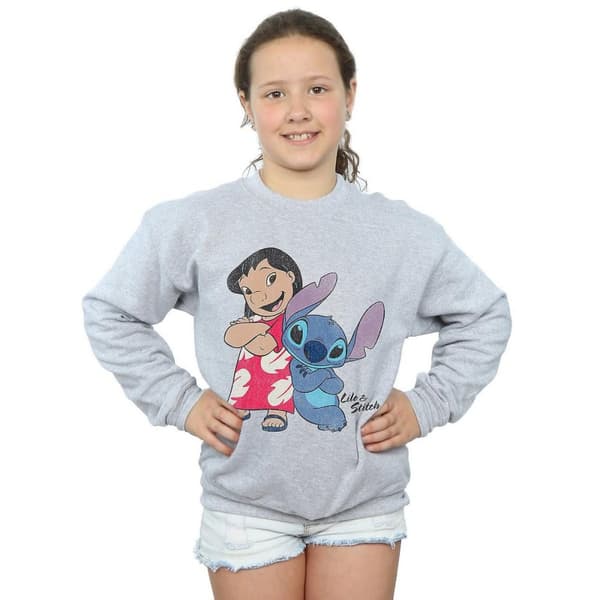 Lilo & Stitch Klassisk sweatshirt för flickor