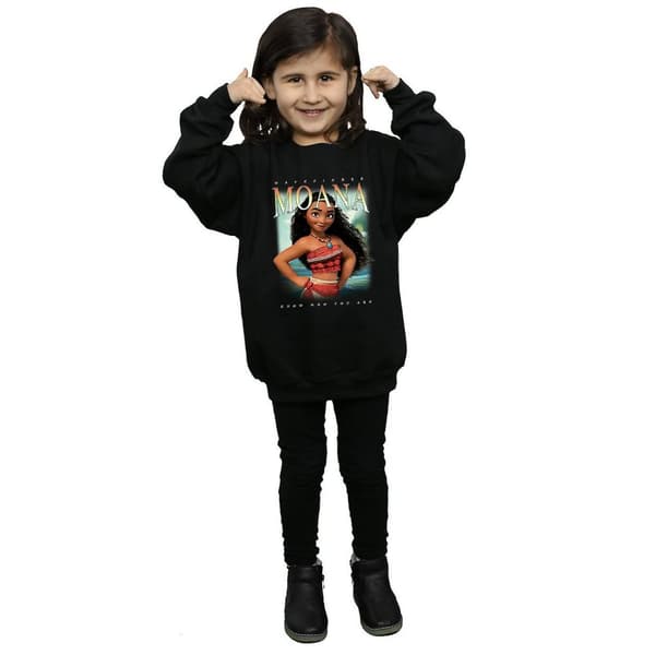 Moana Girls Montage Sweatshirt