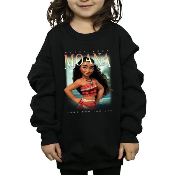 Moana Girls Montage Sweatshirt