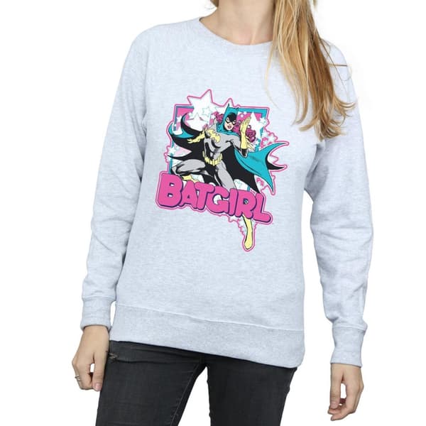 DC Comics Womens/Ladies Leap Batgirl Sweatshirt