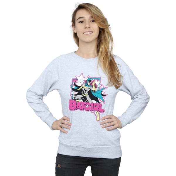 DC Comics Womens/Ladies Leap Batgirl Sweatshirt