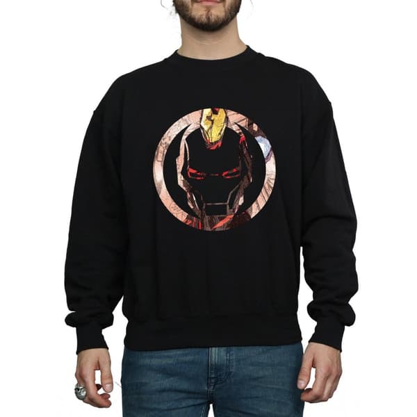 Iron Man Herr Montage Sweatshirt