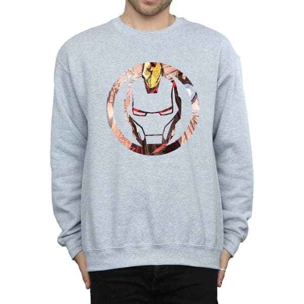 Iron Man Herr Montage Sweatshirt