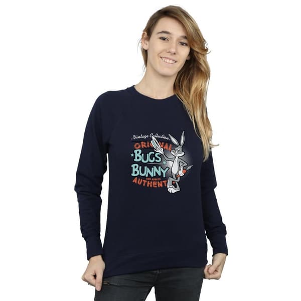 Looney Tunes Womens/Ladies Bugs Bunny Vintage Sweatshirt