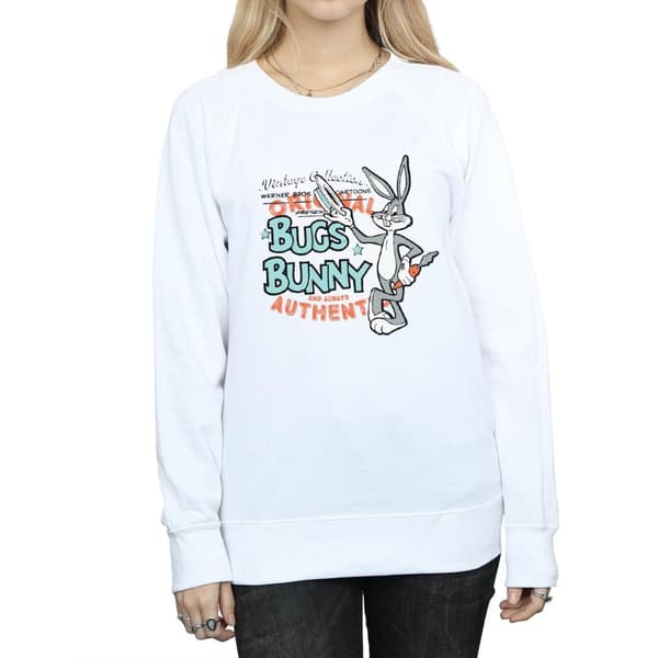 Looney Tunes Womens/Ladies Bugs Bunny Vintage Sweatshirt
