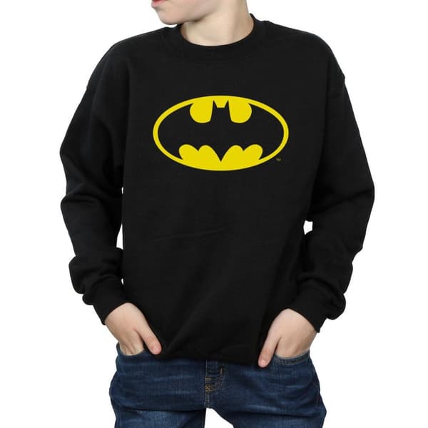 Batman Boys Logo Cotton Sweatshirt