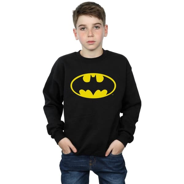 Batman Boys Logo Cotton Sweatshirt