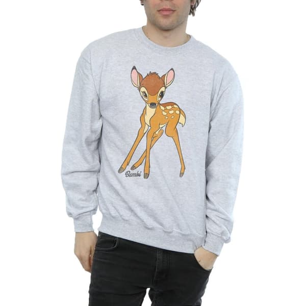 Bambi Mens Classic Cotton Sweatshirt