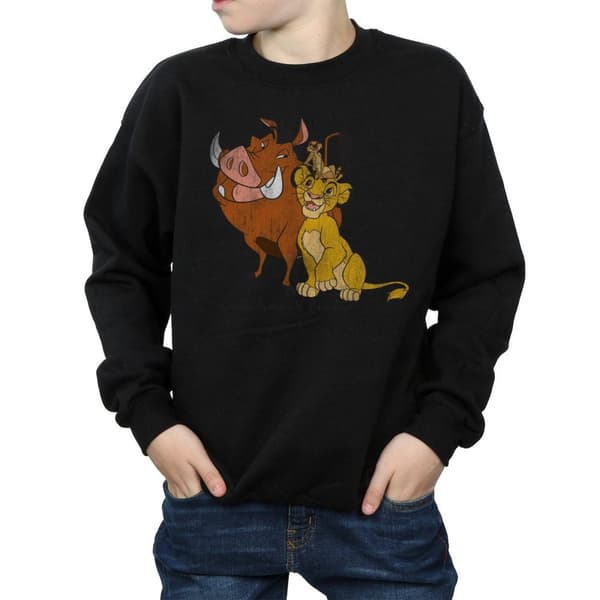 The Lion King Boys Classic Simba Timon & Pumba Sweatshirt