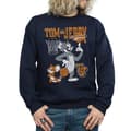 Miniatyrbillede 3 af 5: Tom and Jerry Mens Spinning Basketball Cotton Sweatshirt