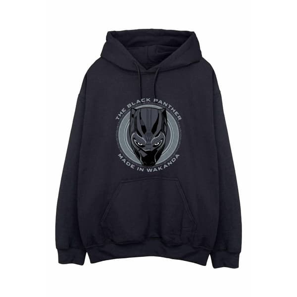 Black Panther Mens Made In Wakanda Cotton Hoodie