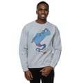 Miniatyrbillede 4 af 5: Aladdin Mens Classic Genie Heather Sweatshirt