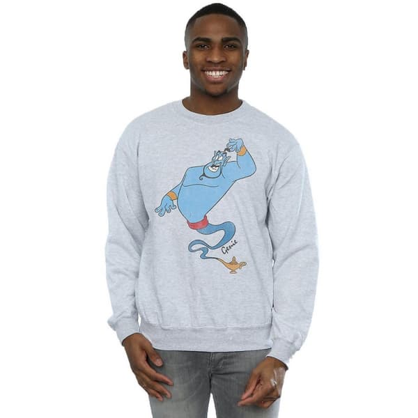 Aladdin Mens Classic Genie Heather Sweatshirt