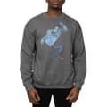 Miniatyrbillede 3 af 5: Aladdin Mens Classic Genie Heather Sweatshirt